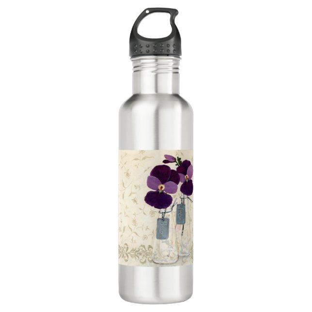 Bouteille D'eau HAZ36 a inspiré Purple.tif (Devant)