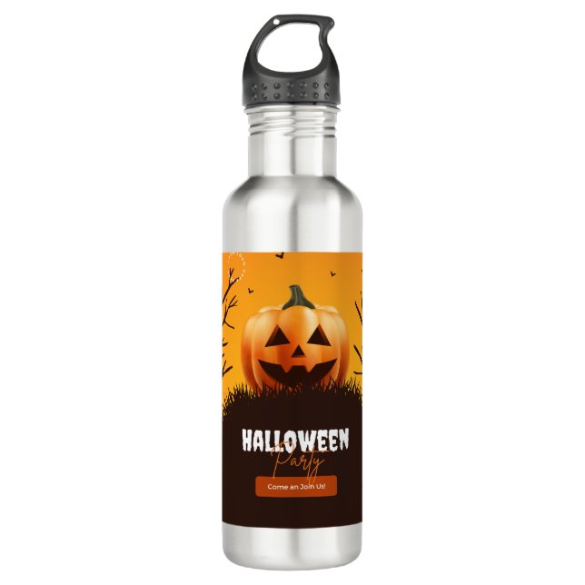 Bouteille D'eau Helloween (Devant)