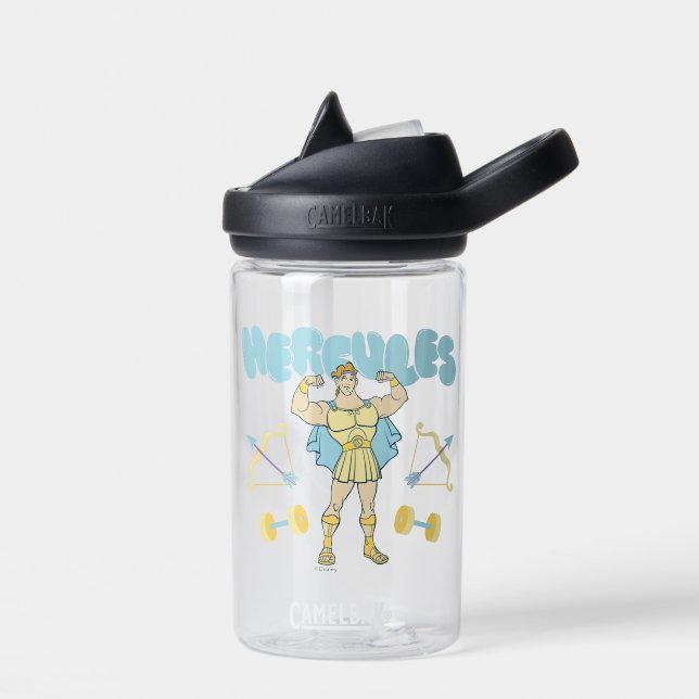Bouteille D'eau Hercules Arrows and Dumbbells Flex Water Bottle (Gauche)