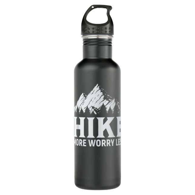 Bouteille D'eau Hiker Citation drôle Hike Amateur Humour Randonnée (Devant)