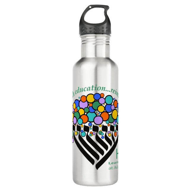 Bouteille D'eau Hineni Learning Center Water Bottle - Stainless (Devant)