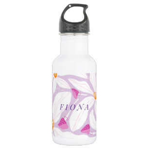 Bouteille D'eau Hippie Daisy Champagne rose Girl