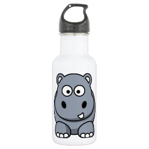 Bouteille D'eau Hippo sympa