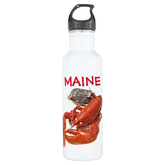 Bouteille D'eau Homard du Maine (Devant)