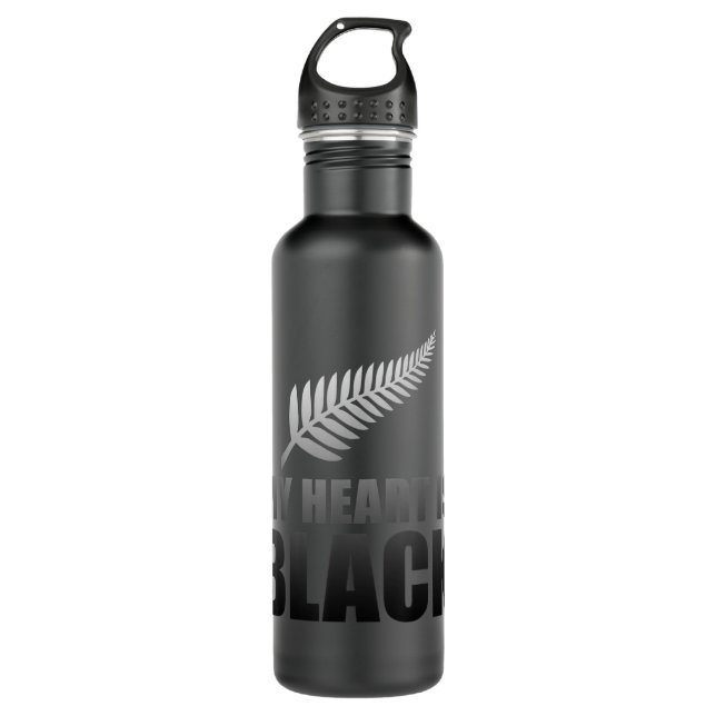 Bouteille D'eau Hommes Nouvelle-Zélande Conçu Rugby pour les Dads  (Devant)