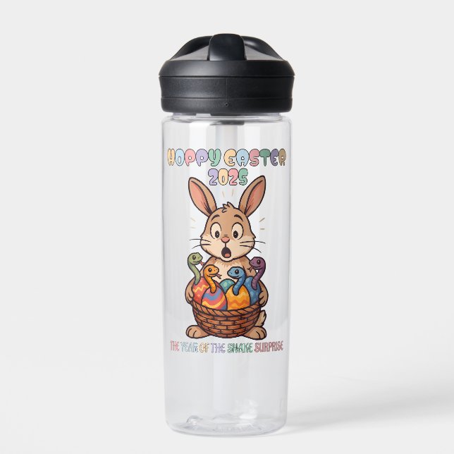 Bouteille D'eau Hoppy Easter 2025 : The Year of the Snake Surprise (Extérieur)