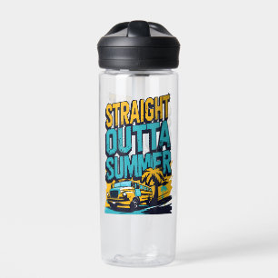 Bouteille D'eau Hors Été - Retro Retour à l'école