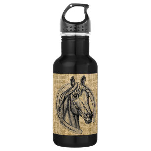 Bouteille D'eau Horse cameo