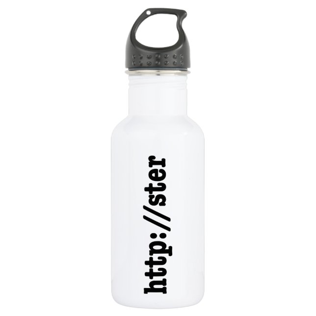 Bouteille D'eau http://ster / code html (Devant)