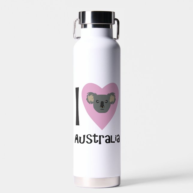 Bouteille D'eau I Love Australia (Avant)