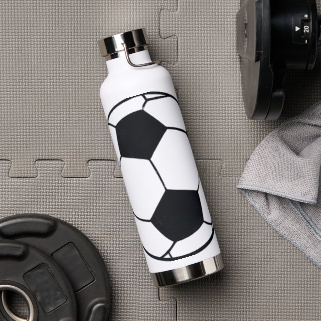 Bouteille D'eau I Love Football (Soccer) (Salle de sport)