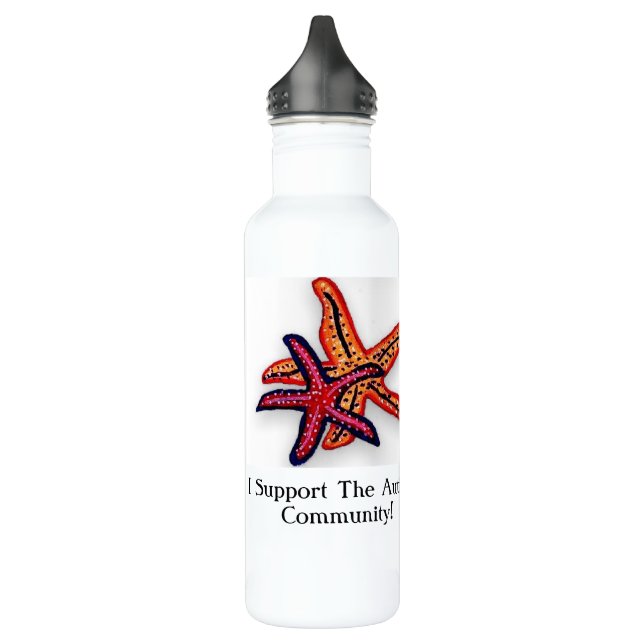 Bouteille D'eau I Support The Autism Community Water Bottle (Gauche)