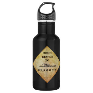 Bouteille D'eau Ici Il Y A Des Dragons