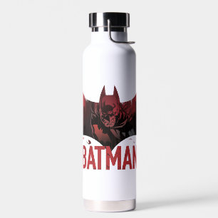 Bouteille D'eau Icône gotham de Batman Crimson
