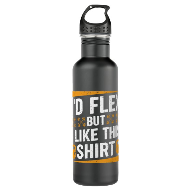 Bouteille D'eau Id Flex, mais j'aime cette Chemise Fitness Gym Hom (Devant)