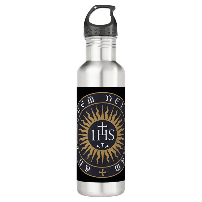 Bouteille D'eau Ignace de Loyola Société de Jésus catholique T-Shi (Devant)