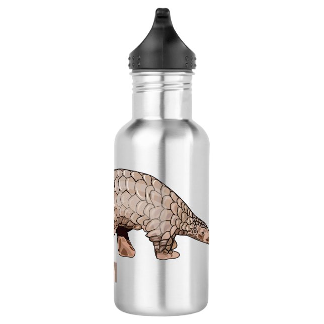 Bouteille D'eau Illustration de Pangolin (Droite)