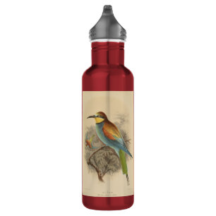 Bouteille D'eau Illustration vintage de l'Abeille européenne