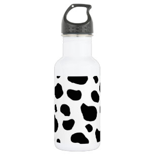 Bouteille D'eau Impression vache, motif vache, taches de vache, no