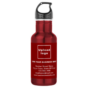 Bouteille D'eau Informations commerciales rouge