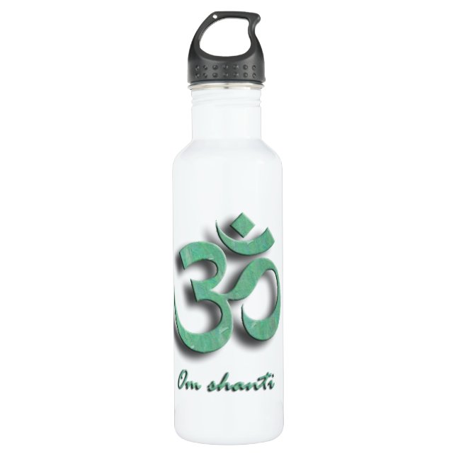 Bouteille d'eau inoxydable de symbole de l'OM (Devant)