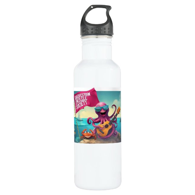 Bouteille d'eau inoxydable GUS Galveston Ukulele 2 (Devant)