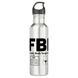 Bouteille D'eau Inspecteur du corps féminin du FBI