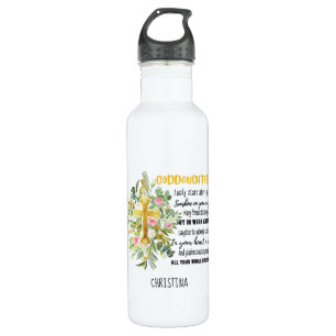 Bouteille D'eau Irish Blessing For GODDAUGHTER - Cadeau Personnali