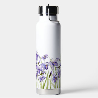 Bouteille d'eau isolée Iris
