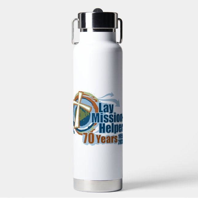 Bouteille d'eau isolée LMH 70e anniversaire 25oz (Salle de sport)