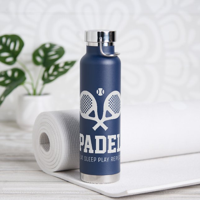 Bouteille d'eau isolée pour lecteur de padel (Yoga)