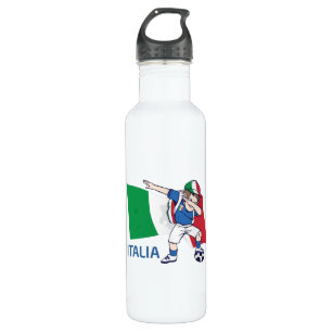 Bouteille D'eau Italie Ventilateur de football Enfant dabbing écob