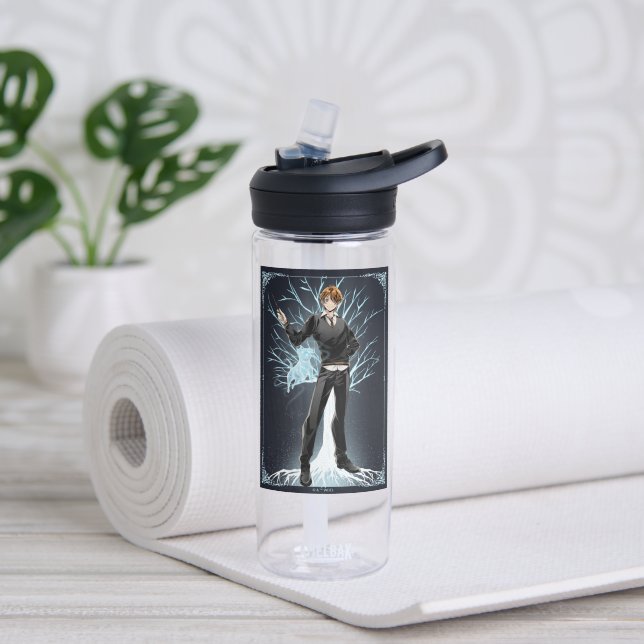 Bouteille D'eau Jack Russell Terrier Patronus d'Anime Ron Weasley (Yoga)