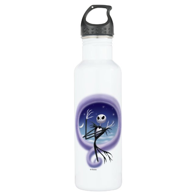 Bouteille D'eau Jack Skellington| Grin and Share It (Devant)