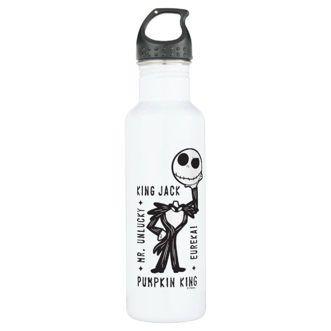 Bouteille D'eau Jack Skellington | M. Unchance (Devant)