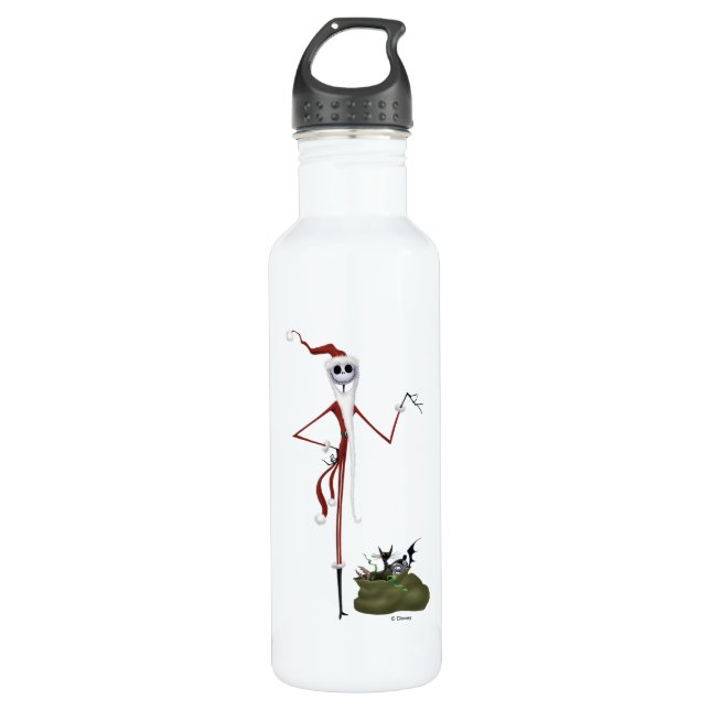 Bouteille D'eau Jack Skellington| Sandy Claws (Devant)