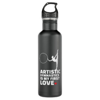 Bouteille D'eau  J'aime gymnastique artistique Stylish artistique