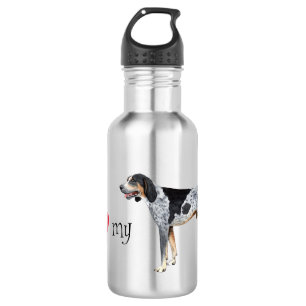 Bouteille D'eau J'aime mon bluetick Coonhound