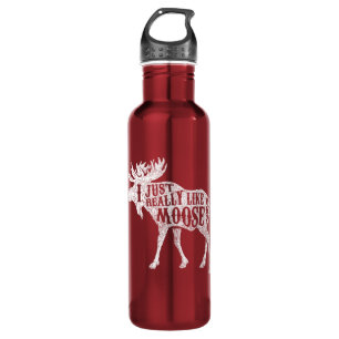 Bouteille D'eau J'Aime Vraiment Moose OK
