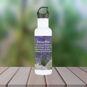 Bouteille D'eau Jardin de prière de sérénité inspirant