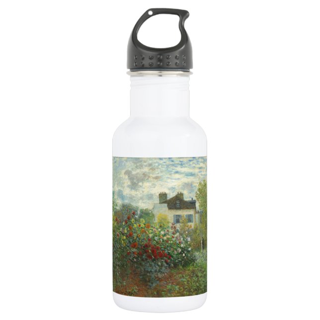 Bouteille D'eau Jardin des artistes de Monet dans Peinture d'Argen (Devant)