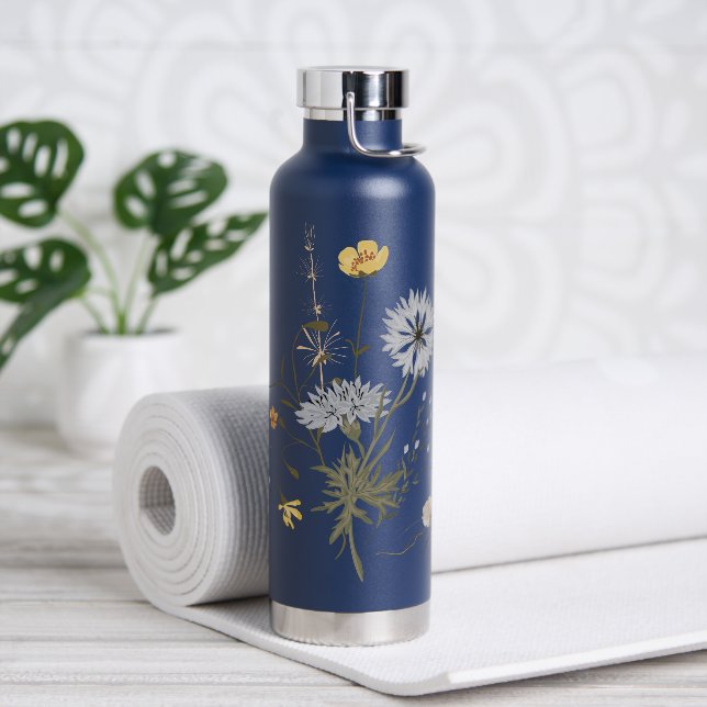 Bouteille D'eau Jardin fleur sauvage (Yoga)