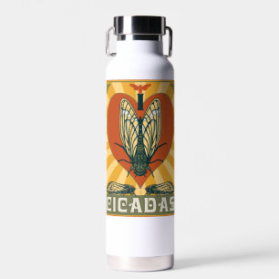 Bouteille D'eau Je Coeur Cicadas