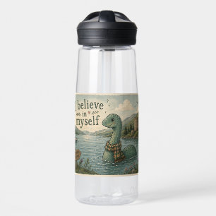 Bouteille D'eau Je crois en moi-même Monstre du Loch Ness fantaisi