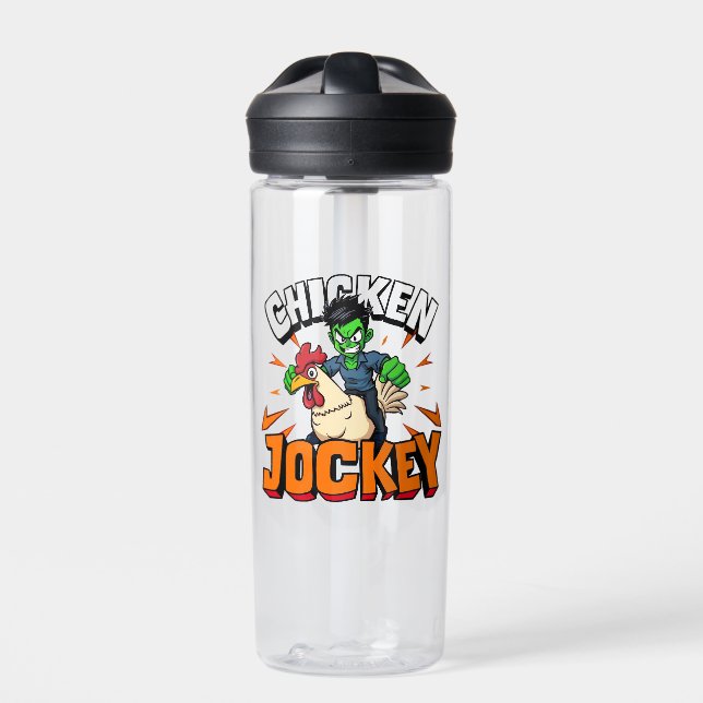 Bouteille D'eau Jockey de poulet (Extérieur)