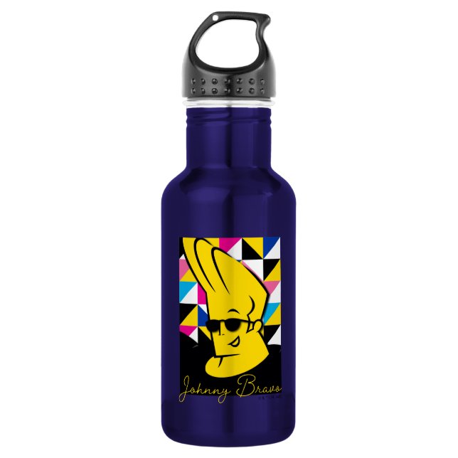Bouteille D'eau Johnny Bravo (Devant)