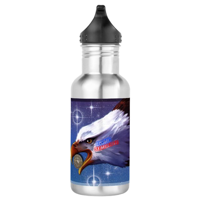 Bouteille D'eau joint d'USMC American Eagle United States Marine (Droite)