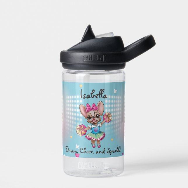 Bouteille D'eau Joli Français coloré Pawsitive School Spirit (Gauche)