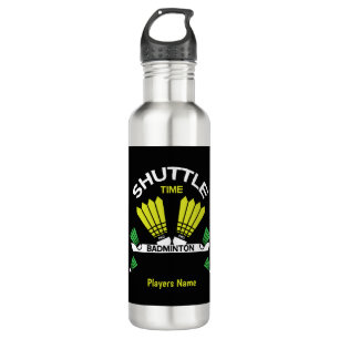 Bouteille D'eau Joueur de Badminton Battledore Sports