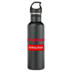Bouteille D'eau Joueur Youtuber